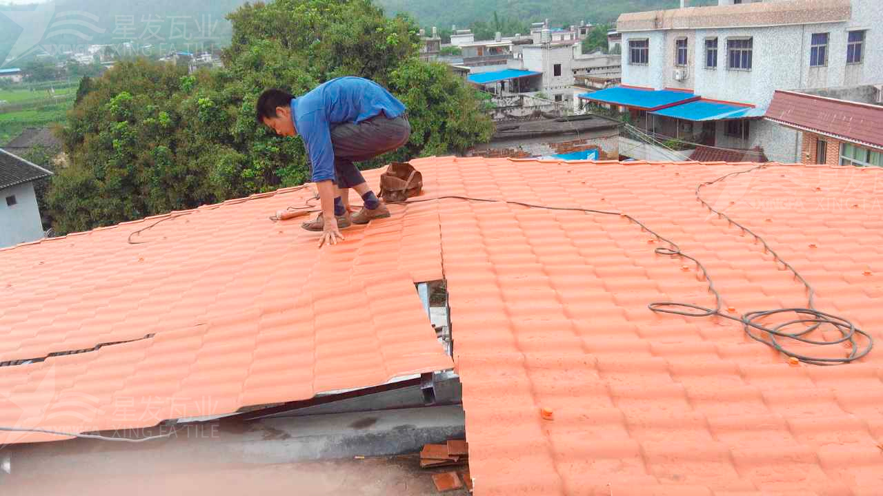 福州屋頂鋪設安裝合成樹脂瓦時，牢牢記住這3點，就不怕屋頂出問題！